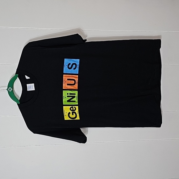 Port and Company Other - Genius Port & Company Black, Short Sleeve T-Shirt | Men's Medium